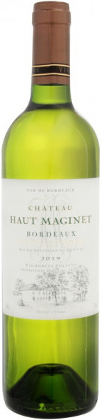 Вино "Chateau Haut Maginet" Blanc, Bordeaux AOC, 2019