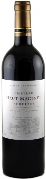 Вино "Chateau Haut Maginet" Rouge, Bordeaux AOC, 2012
