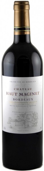 Вино "Chateau Haut Maginet" Rouge, Bordeaux AOC, 2015