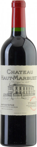 Вино Chateau Haut-Marbuzet, St. Estephe AOC, 2001
