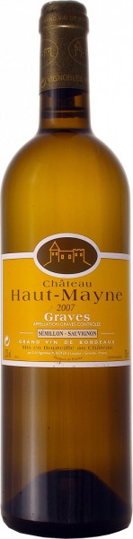 Вино Chateau Haut-Mayne, Graves AOC, 2007