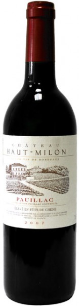 Вино Chateau Haut Milon, Pauillac AOC 2007