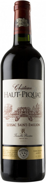 Вино Chateau Haut-Piquat, Lussac Saint-Emilion AOC, 2006