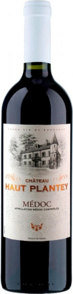 Вино Chateau Haut Plantey, Medoc AOC, 2013