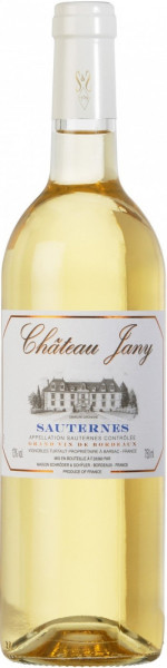 Вино Chateau Jany, Sauternes AOC, 2015