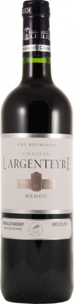 Вино Chateau L'Argenteyre, Medoc AOC Cru Bourgeois, 2014