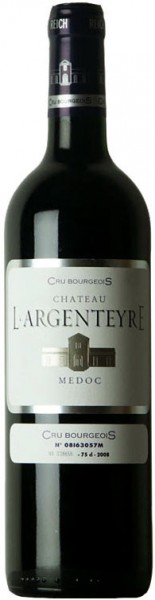 Вино Chateau l'Argenteyre Vieilles Vignes, Medoc AOC, 2010