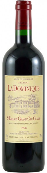 Вино Chateau la Dominique St-Emilion Grand Cru Classe AOC, 1998