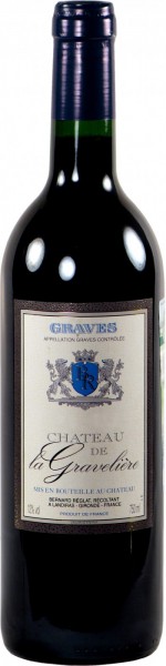 Вино "Chateau La Graveliere" Rouge, Graves AOC, 2008