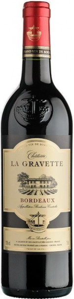 Вино Chateau La Gravette, Bordeaux AOC