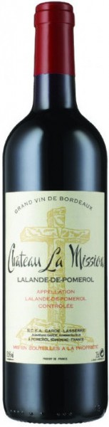 Вино "Chateau La Mission", Lalande-de-Pomerol AOC, 2012