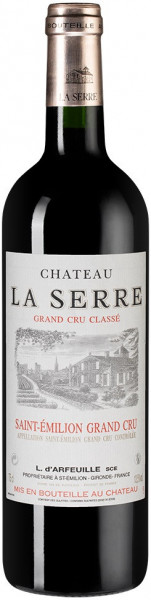 Вино Chateau La Serre, Saint Emilion Grand Cru Classe AOC, 2013
