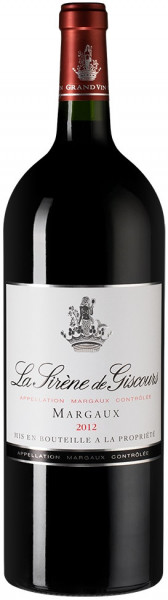 Вино Chateau La Sirene de Giscours, Margaux AOC, 2012, 1.5 л