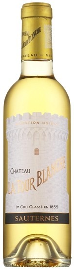 Вино Chateau La Tour Blanche, Sauternes AOC, 2009, 0.375 л