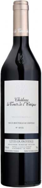 Вино Chateau La Tour de L'Eveque, Cotes de Provence AOC, 2014, 0.375 л