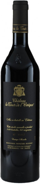 Вино Chateau La Tour de L'Eveque, "Noir & Or", Cotes de Provence AOC, 2000