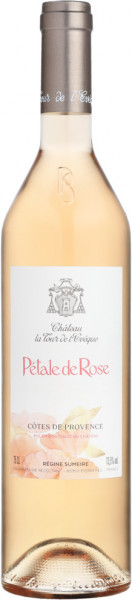 Вино Chateau La Tour de L'Eveque, "Petale de Rose", Cotes de Provence AOC, 2019