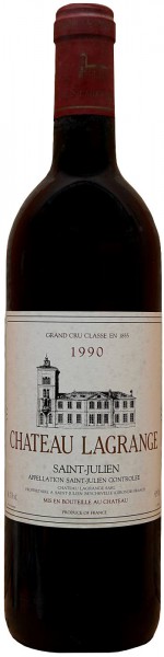 Вино Chateau Lagrange Saint-Julien AOC 3-eme Grand Cru Classe 1990