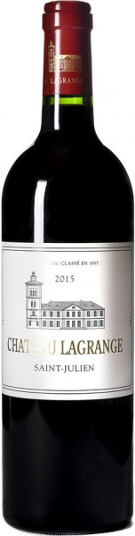 Вино Chateau Lagrange, Saint-Julien AOC 3-eme Grand Cru Classe, 2015, 0.375 л