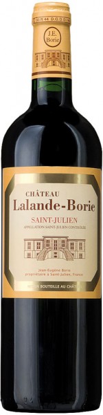 Вино Chateau Lalande Borie (Saint-Julien) AOC, 2010, 0.375 л