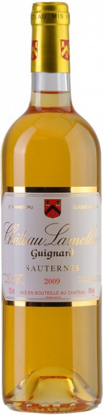 Вино Chateau Lamothe Guignard, Sauternes AOC 2-me Grand Cru Classe, 2009
