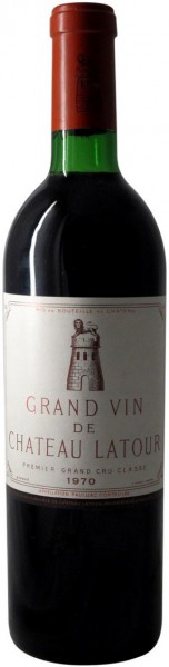 Вино Chateau Latour, Pauillac AOC 1-er Grand Cru Classe, 1970
