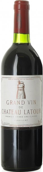 Вино Chateau Latour Pauillac AOC 1-er Grand Cru Classe 1982