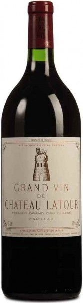 Вино Chateau Latour Pauillac, AOC 1-er Grand Cru Classe, 1998, 6 л
