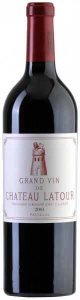 Вино Chateau Latour, Pauillac AOC 1-er Grand Cru Classe, 2001