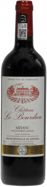 Вино Chateau Le Bourdieu, Cru Bourgeois Medoc AOC, 2014