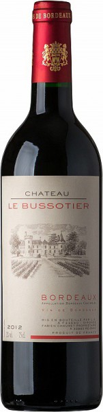 Вино Chateau Le Bussotier, Bordeaux AOC, 2012