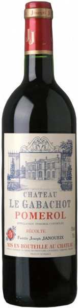 Вино Chateau Le Gabachot, Pomerol AOC, 2012