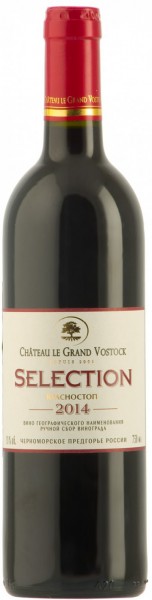 Вино Chateau le Grand Vostock, "Selection" Krasnostop, 2014