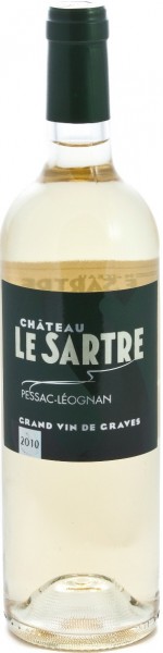 Вино "Chateau Le Sartre" Blanc, Pessac-Leognan AOC, 2010