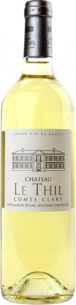 Вино Chateau Le Thil Comte Clary White, Pessac-Leognan AOC, 2010