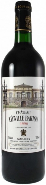 Вино Chateau Leoville Barton, Saint-Julien AOC, 1996