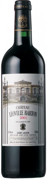 Вино Chateau Leoville Barton, Saint-Julien AOC, 2001