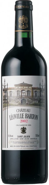 Вино Chateau Leoville Barton, Saint-Julien AOC, 2002