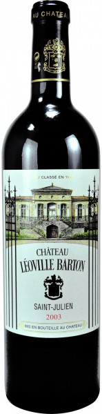 Вино Chateau Leoville Barton, Saint-Julien AOC, 2003