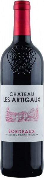 Вино Chateau les Artigaux, Bordeaux AOP