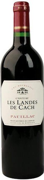 Вино Chateau Les Landes de Cach, Pauillac AOC, 2008