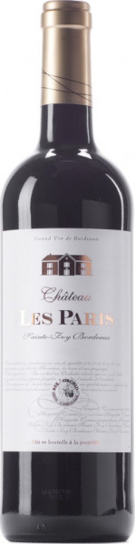 Вино Chateau Les Paris, Sainte-Foy Bordeaux AOC, 2014