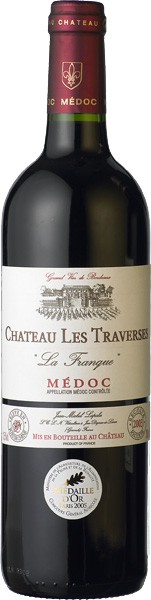Вино Chateau Les Traverses "La Franque" Medoc AOC 2005