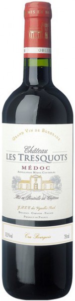 Вино Chateau les Tresquots, Medoc AOC, 2011