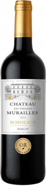 Вино Chateau les Vieilles Murailles, Bordeaux AOC, 2014