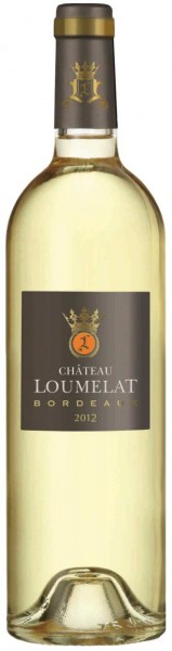 Вино Chateau Loumelat Blanc, Bordeaux AOC, 2012