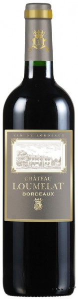 Вино Chateau Loumelat Rouge, Bordeaux AOC, 2012