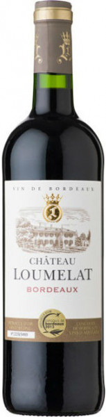 Вино "Chateau Loumelat" Rouge, Bordeaux AOC, 2015