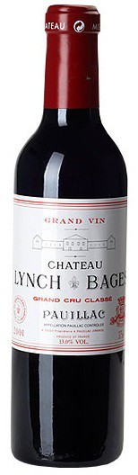 Вино Chateau Lynch Bages, Pauillac AOC 5-eme Grand Cru Classe, 2004, 0.375 л