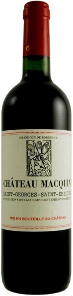 Вино Chateau Macquin, Saint-Georges-Saint-Emilion AOC, 2010